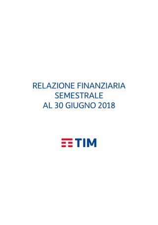 Relazione Finanziaria 2018 